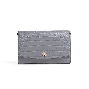 Tory Burch Zinc Robinson Chain Wallet